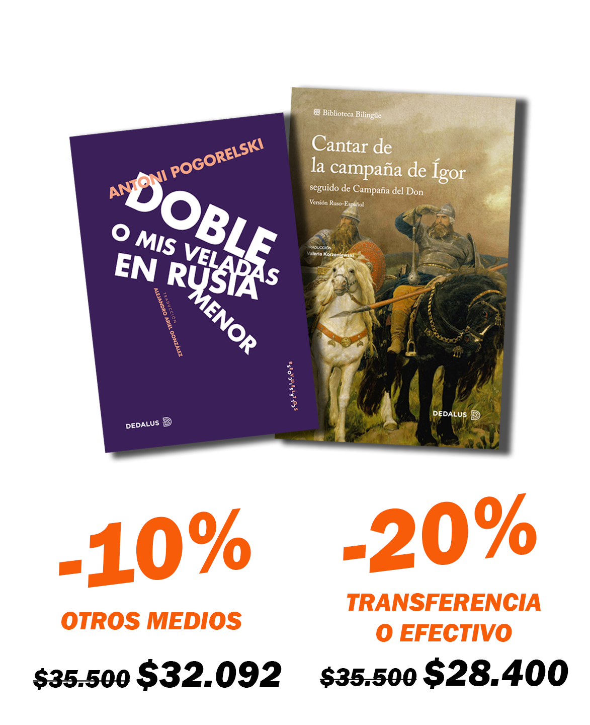 Combo Eslavas 2 Libros (Doble + Cantar)