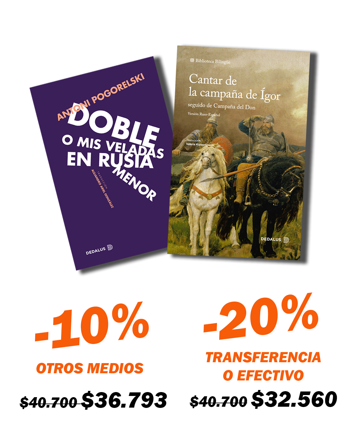 Combo Eslavas 2 Libros (Doble + Cantar)